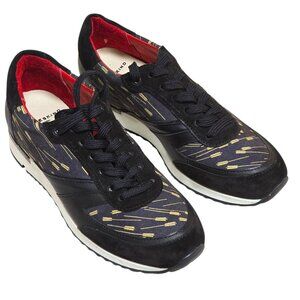 Liebeskind Berlin Women's Black Printed Leather Sneakers EUR 37